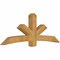 Ekena Millwork Alberta Rough Sawn Timber Gable Bracket, Western Red Cedar, 84"W x 31"H x 6"D x 6"F, 9/12 Pitch GBW084X31X0606ALB00RWR - alternate 4